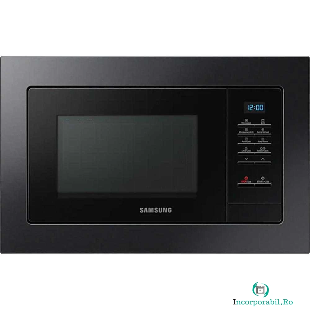 Cuptor cu microunde incorporabil Samsung MG23A7013CA/OL, 23 l, 800 W la 1,041.99 lei ron