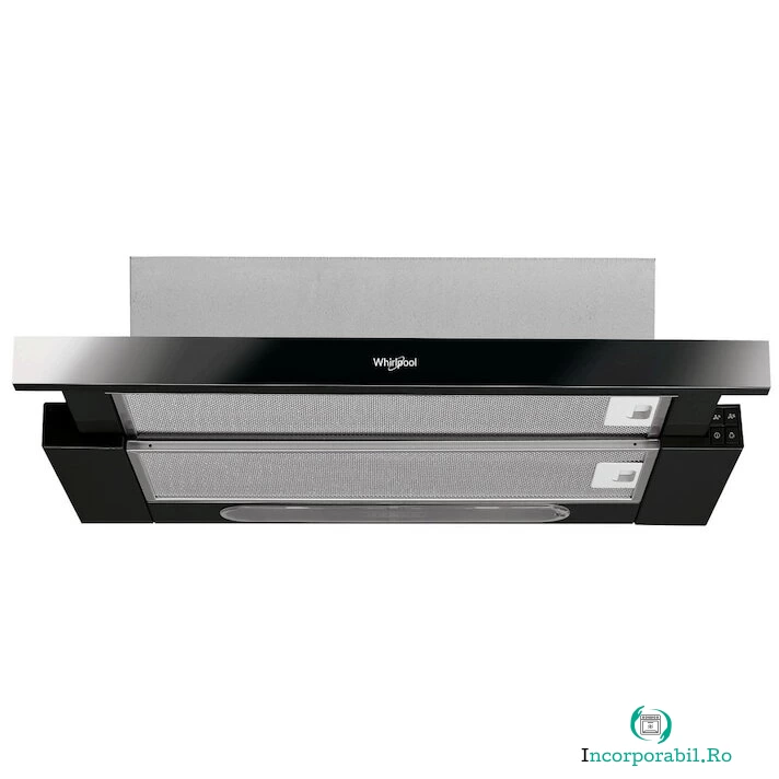 Whirlpool Hota incorporabila, Whirlpool AKR750GK, 304mc/h 60cm, negru la 618.99 lei ron