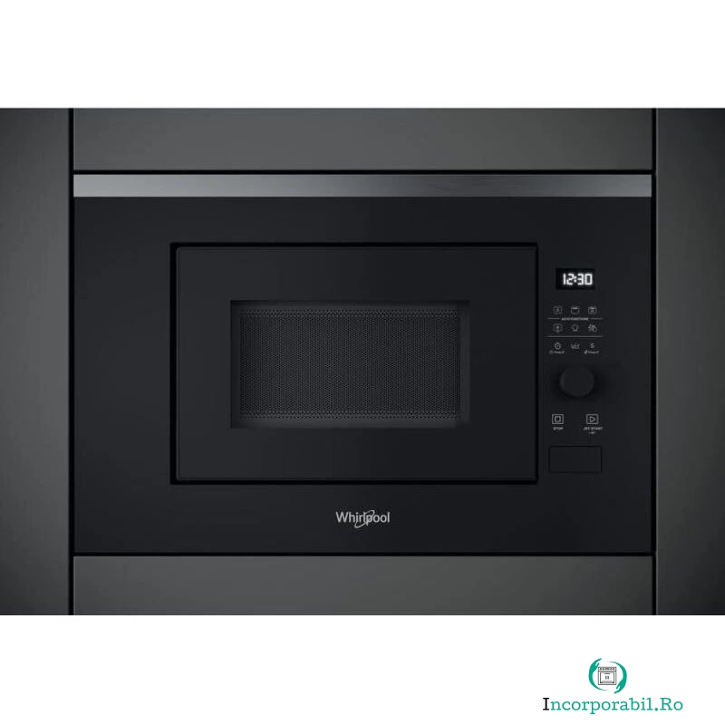 Whirlpool Cuptor cu microunde incorporabil Whirlpool WMF201G, 20L, 800W, negru