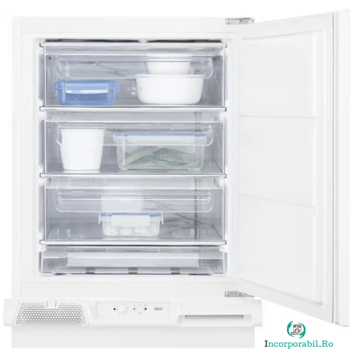 Electrolux Congelator incorporabil Electrolux LYB2AE82S, 95 l, Control electronic, Usa reversibila, Clasa E, H 82 cm la 3,184.99 lei ron