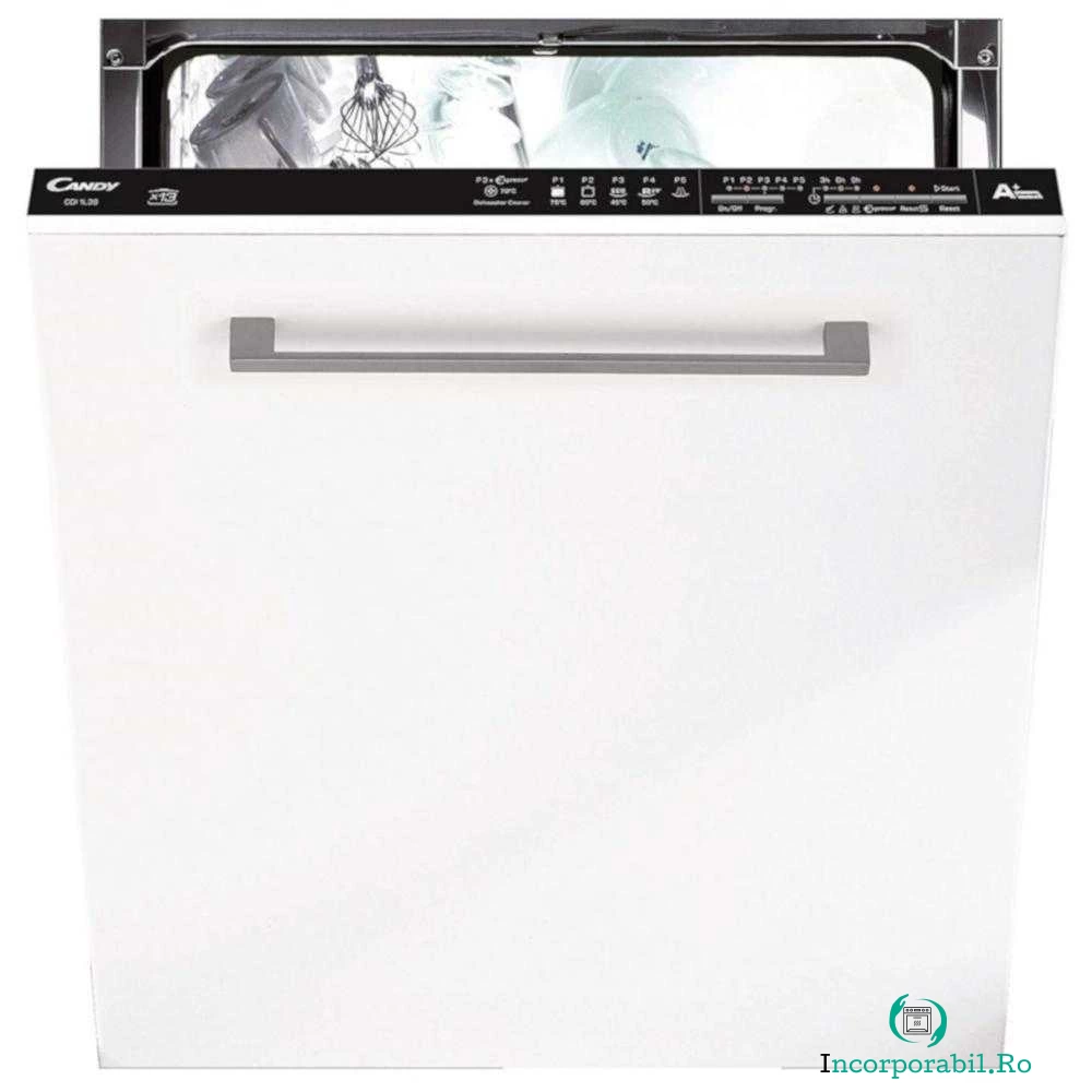 Masina de spalat vase incorporabila Candy CDI 1L38/T, 13 seturi, 5 programe, Clasa F, (clasificare energetica veche Clasa A+) la 1,599.99 lei ron