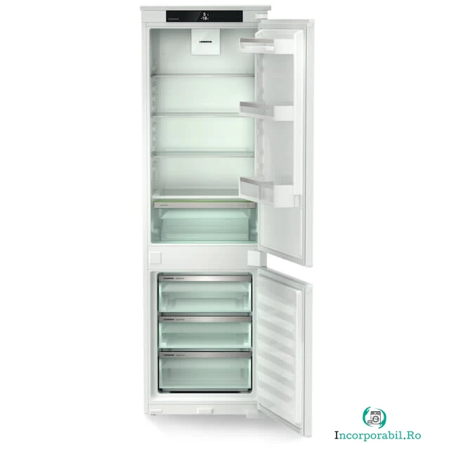 Liebherr Frigider cu congelator Liebherr ICSe 5103 Pure, SmartFrost, EasyFresh, 264 l, 178 cm, Clasa E, Alb