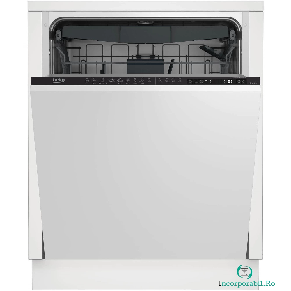 Masina de spalat vase incorporabila Beko DIN28430, 14 seturi, 8 programe, Clasa D, (clasificare energetica veche Clasa A+++) la 2,299.99 lei ron