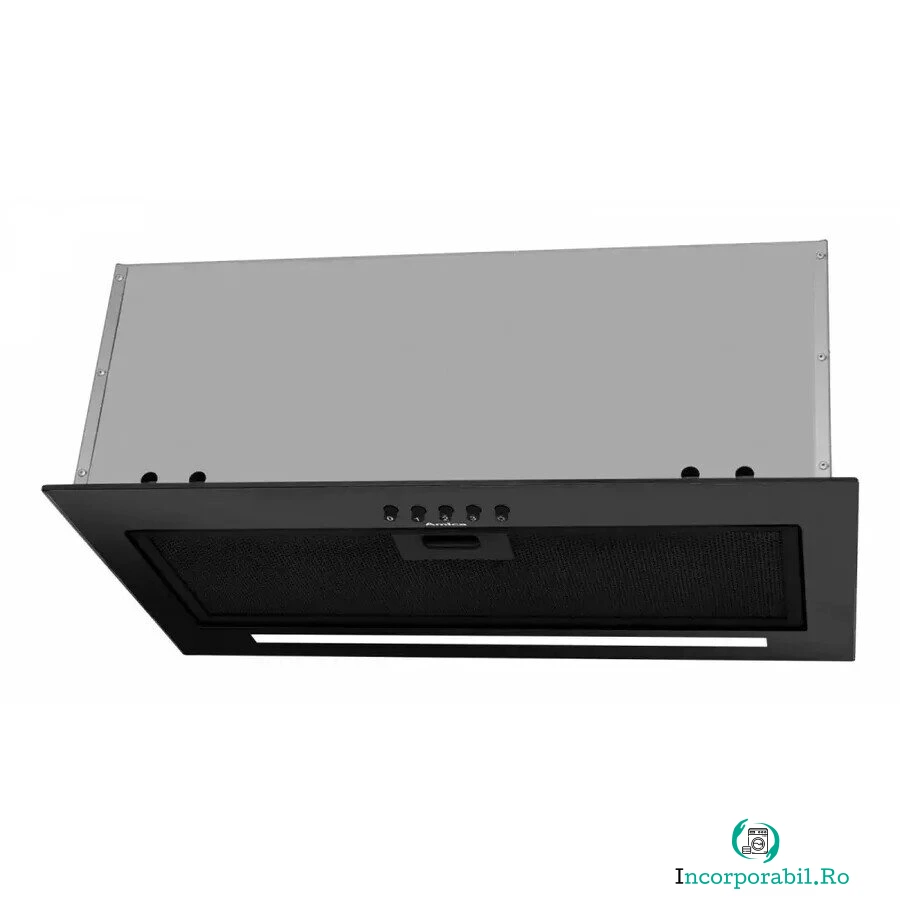 AMICA Hota incorporabila Amica Hood OMC6271B, 85 W, 3 viteze, 55 cm, Negru la 495.99 lei ron