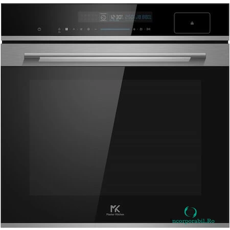 Master Kitchen Cuptor incorporabil Master Kitchen MKO 1309ED-CSBK, Electric, 72 l, SteamBake, Negru
