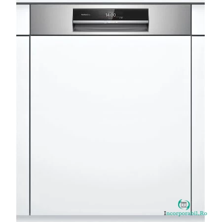 BOSCH Masina de spalat vase semi-incorporabila Bosch SMI8YCS03E, 14 seturi, 8 programe, Clasa B, PerfectDry, Program inteligent, HomeConnect, 60 cm la 5,719.99 lei ron