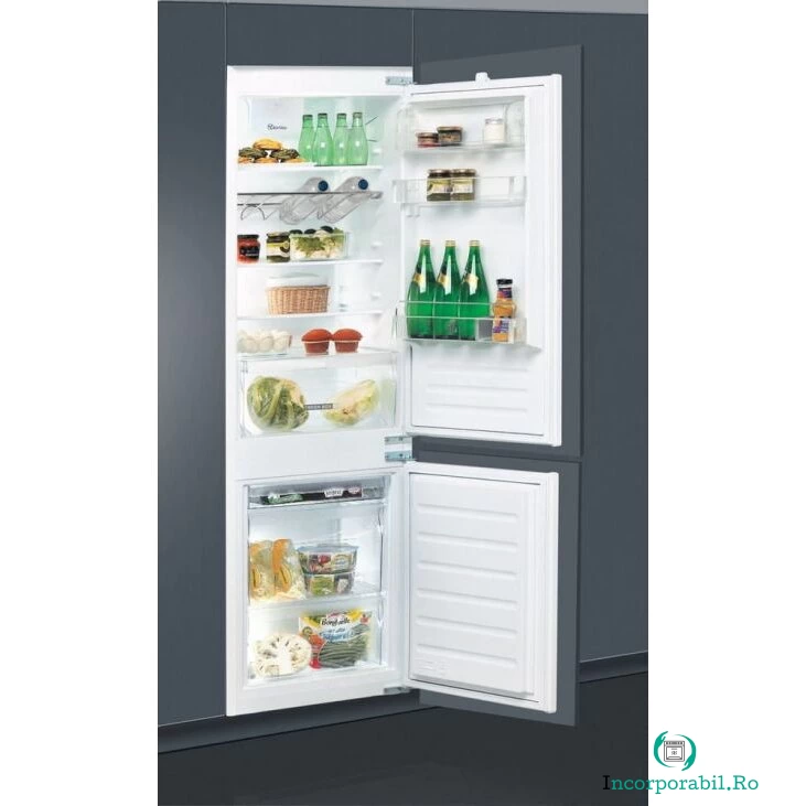 Whirlpool Combina frigorifica incorporabila Whirlpool ART66122, 273l, LessFrost, Alb la 3,001.99 lei ron