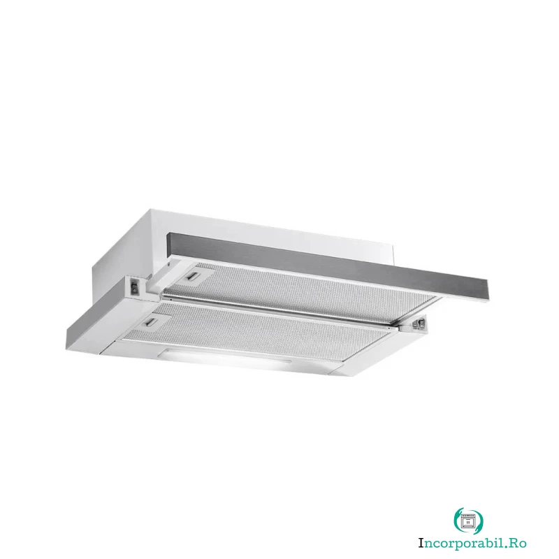 Hota incorporabila Floria ZLN-3680, 2 motoare, 420 m3/h, Telescopica, Alb