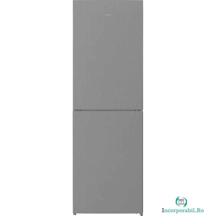 Arctic Combina frigorifica semi-incorporabila Arctic AK60386M40NFMT, 358 l, Full No Frost, Air Flow Dual Tech, Clasa E, H 202 cm, Metal Look la 3,299.99 lei ron