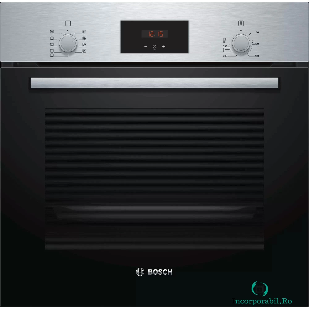 Cuptor incorporabil Bosch HBF134ES1, Multifunctional, 66 l, Clasa A