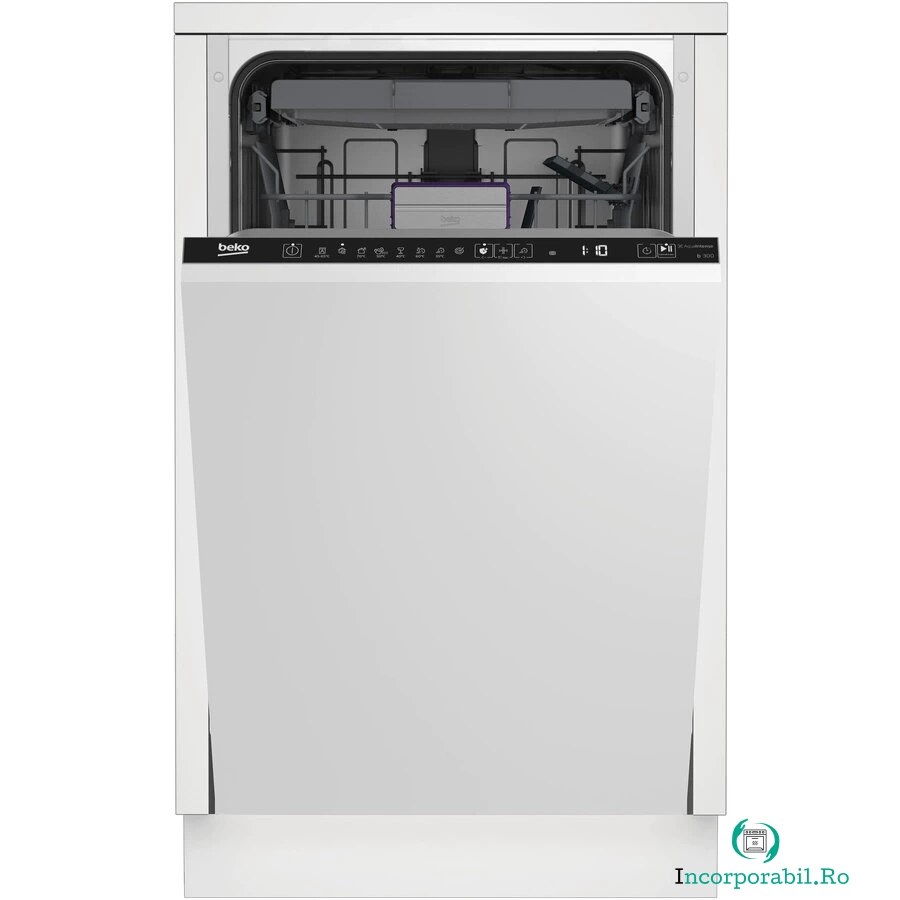 Beko Masina de spalat vase incorporabila Beko BDIS38120Q 11 seturi, 8 programe, E, AquaIntense, ProSmart Inverter Motor, AutoGlassShield ®, Fast+™, 45 cm la 3,043.99 lei ron