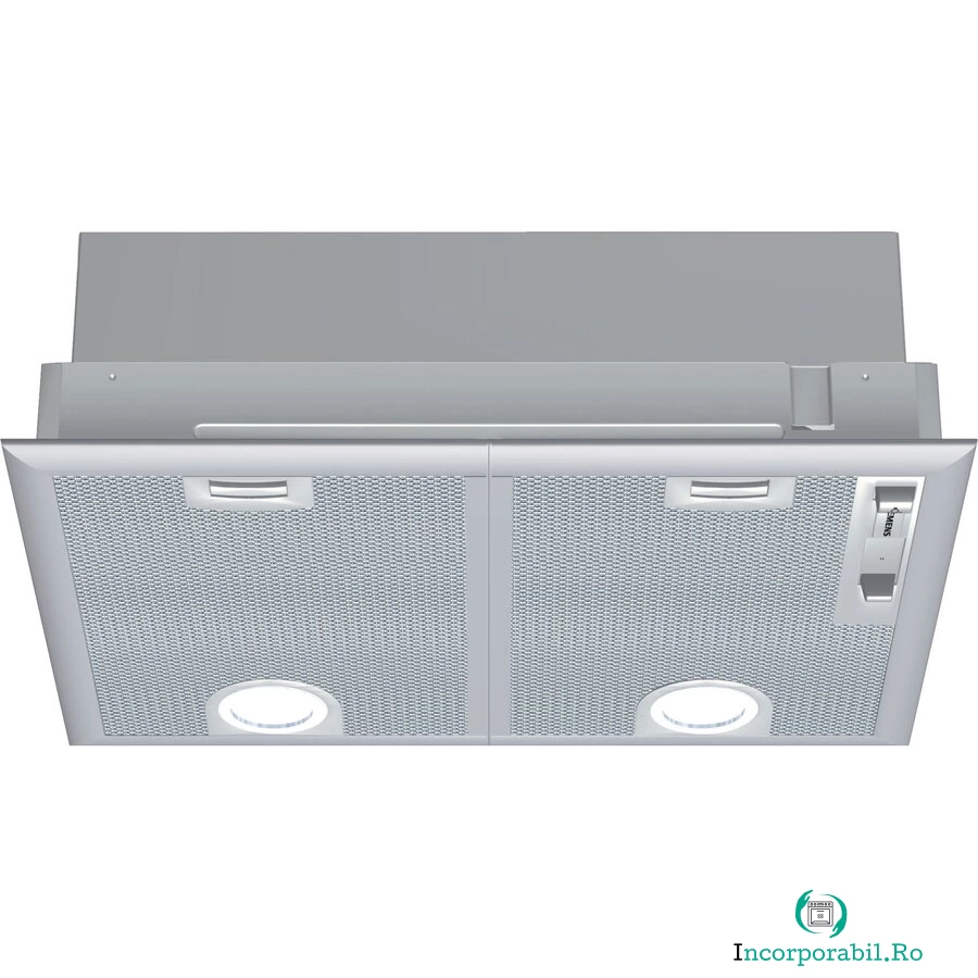 SIEMENS Hota total incorporabila Siemens LB55565, 53 cm, 618 m3/h, Inox