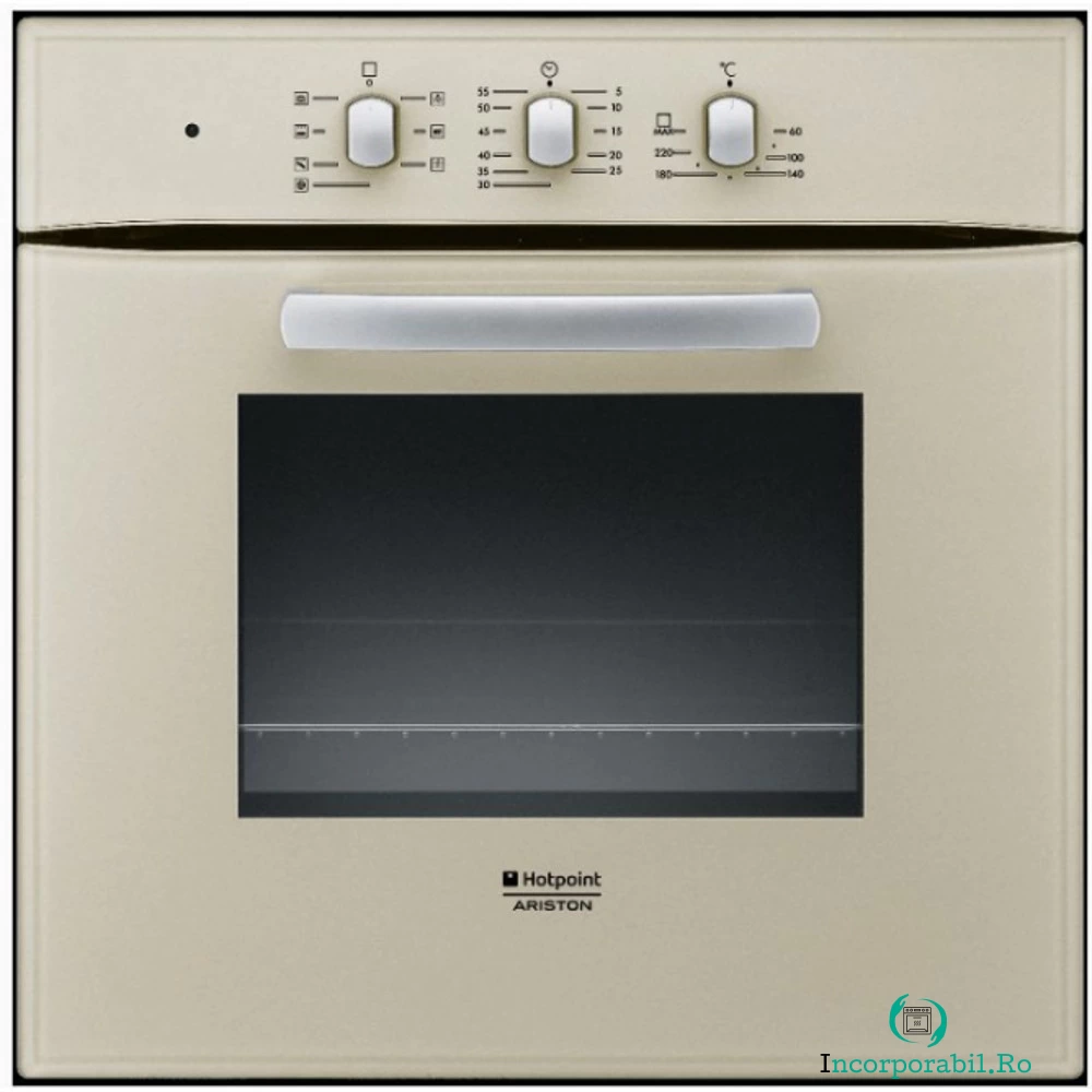 Cuptor incorporabil Hotpoint FD61.1 CH, Electric, 56L, Clasa A, Grill la 1,599.99 lei ron